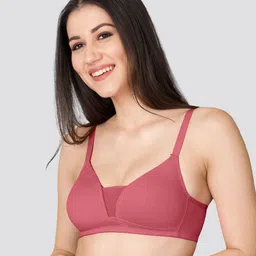 K LINGERIE Pack of 2 Tulip Deep Neck Plunge Designing Soft Padded Bra image 2