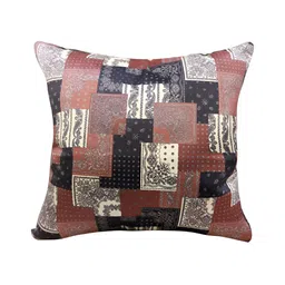 Good Vibes Pink & White 5 Pcs Printed Velvet Square Cushion Covers image 2