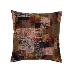 ZEBA Multicoloured Floral Square Cushion Cover image 3