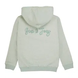 Gini and Jony Girls Hooded Open Front Jacket image 3