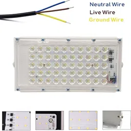 SPARK WORLD Black & White 2 Pcs Self Assembly Outdoor Lamps image 2