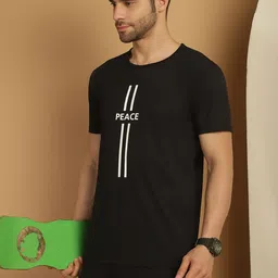 mack jonney VIMAL JONNEY Graphic Printed Short Sleeves Tshirt & Mid-Rise Track Pant image 2