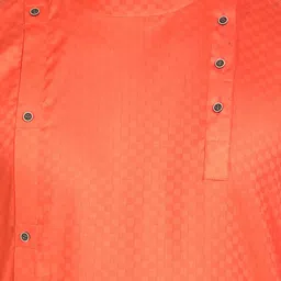 Armaan Ethnic Men Orange Kurta image 4