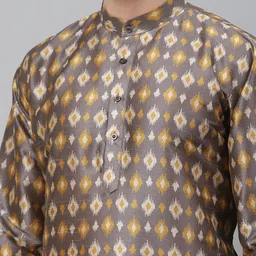 NEUDIS Men Ethnic Motifs Indie Prints Kurta image 4