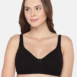 Inner Sense Pack of 3 Solid Organic Cotton Antimicrobial Non Padded Bra image 4