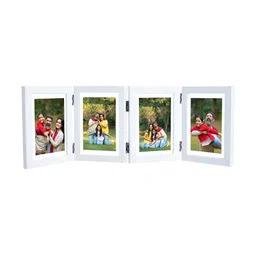 Golden Peacock White 2 to 4 Pieces MDF Table Photo Frames image 2