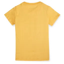 Gini and Jony Girls Typography Print Cotton T-Shirt image 2
