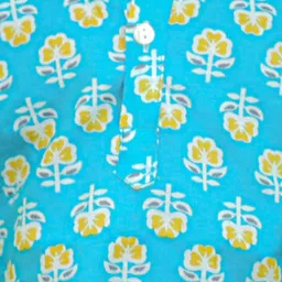 BownBee Boys Floral Printed Regular Pure Cotton Kurta With Dhoti Pants image 2