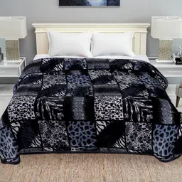 changers Floral Double Mink Blanket for Heavy Winter image 4