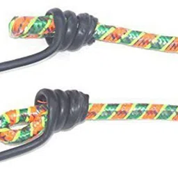 thehousestore Elastic Rope for Hanging Clothes [Multicolour,2Metre+Expandable( Pack Of 2) Nylon Retractable Clothesline image 3