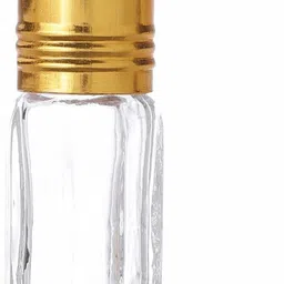 futura market Attar 3ml Mini Glass Roll On Bottles with Royal Golden Cap 3 ml Bottle image 3