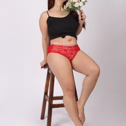 cymrite Women Hipster Red Panty image 5