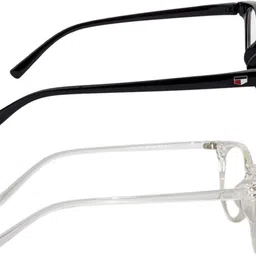 roadway UV Protection Rectangular, Retro Square, Spectacle Sunglasses (Free Size) image 3