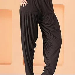 mk trendy fashions Viscose Rayon Solid Patiala image 3