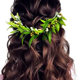 Hair Flare Beaded Tiara With U Pins image 2