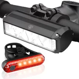 tckw Super Bright Bicycle Lights for Night Riding – 500 Lumen LED Bicycle 3 LED LED Front Rear Light Combo-picture-18