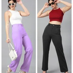 Pretty Modern Women Women Trousers-image-36