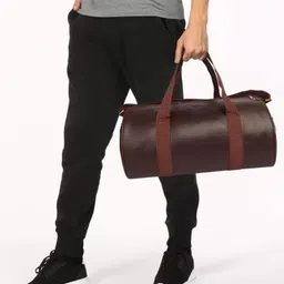 ananya enterprises 15 L Gym Duffel Bag - Gym Bag 2 Set Combo Duffle Bag for Men and Women - Brown image 4