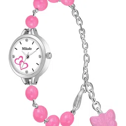 Mikado Women Bracelet Style Straps Analogue Watch Pink Wom image 4