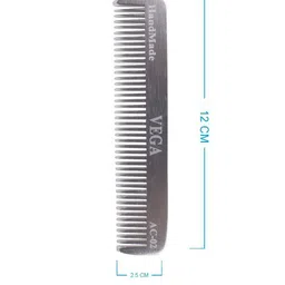 VEGA Set Of 2 Pocket Hair Comb VC2AC-02 - Silver image 5
