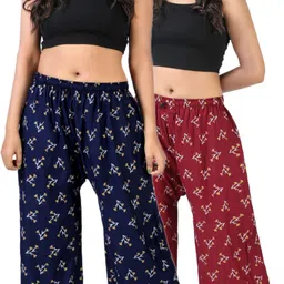 areeba collections Pack of 2 Women Pyjama-picture-10