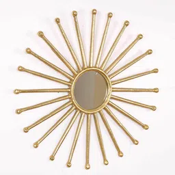 cocovey Gold Aluminium Gothic Decorative Mirror image 4