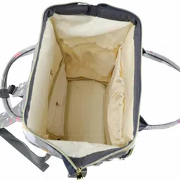 house of quirk Diaper Backpack for Waterproof Nappy Bag Rucksack Maternity Backpack Bag_Grey Unicorn Diaper Bag image 5