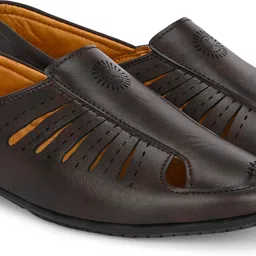 Vellinto SUNSHINE Kolhapuri Casual Jutti Casuals For Men image 3