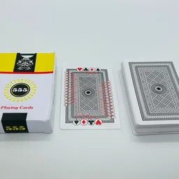 wizerdy 555 Mark Playing Card Deck (Black) image 3