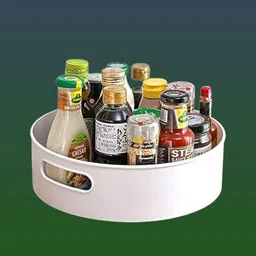 vaybnex Plastic all-round Swiveling Container Organizer – Indoor & Cookhouse Storage Basket-picture-10