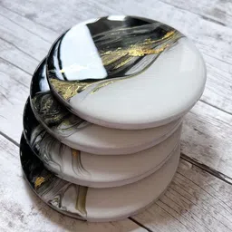 vision craft resin Round Resin Coaster Set-picture-43