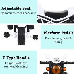 duggi muggi Tricycle for Kids Ride on for 12 Months to 60 Months Boys/Girls/ Cycle bullet styslish baby boys baby girls Tricycle image 4