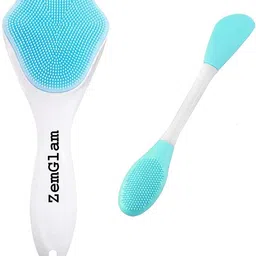 zemglam Face Cleansing Brush Soft Silicone Face Wash Brush And Silicon Brush Applicator-picture-10