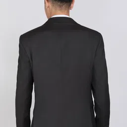 peter england Men Solid Tuxedo Style Formal Blazer image 4