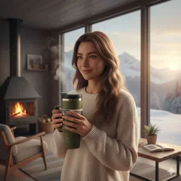 teckido Stainless Steel Travel Bottle Leakproof Double Wall Insulated Thermos Stainless Steel Tumbler image 3