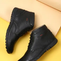 red chief Genuine Leather Boots | Anti-Slip | Ankle Boots High Tops For Men-picture-35