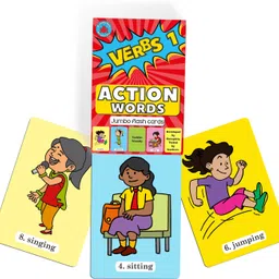 brainy bug resources 60 flashcards, 30 action words, 30 everyday objects image 4