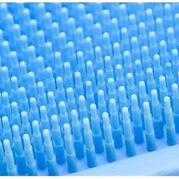 nuvixa Silicone Body Back Scrubber, Double Side Bathing Brush 2 cm Drying Machine Timing Belt image 3