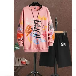 cnw Tshirt Regular Shorts Western Set image 2