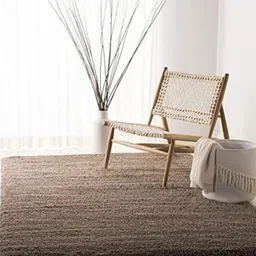 shopgallery Brown Polyester Carpet image 1