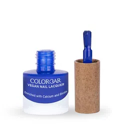 Colorbar Enriched with Calcium & Biotin Vegan Nail Lacquer 8ml - Ink image 2