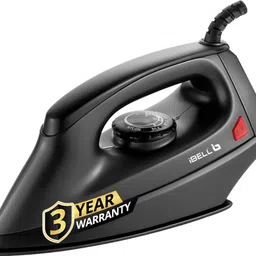 PASSION Iron Box,Non-Stick Soleplate, Shock-Proof Body,3 Year Warranty 1000 W Dry Iron-image-0
