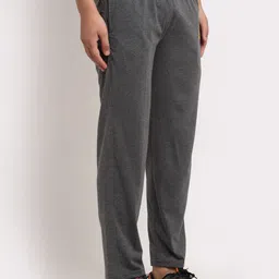 mack jonney VIMAL JONNEY Men Grey Solid Track Pants image 4