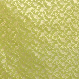 Exotic India Woven Design Banarasi Brocade Silk Dupatta with Zari image 4