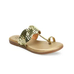 Carlton London Embellished One Toe Flats image 4