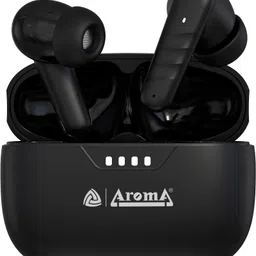 aroma NB138 Ascrow 32dB Active Noice Cancellation 70H* Fast Charging Earbuds Bluetooth Headset-picture-12
