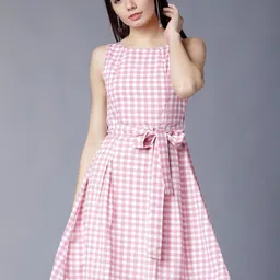 tokyo talkies Women Maxi Multicolor Midi/Calf Length Dress image 2