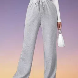 maygyq Women Solid Grey Track Pants-picture-19