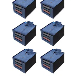 Kuber Industries Blue 6Pieces Multi-Utility Storage Boxes image 4