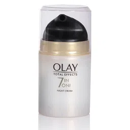 Olay Total Effects Night Cream - Fights 7 Signs of Ageing With Glycerin - 50g image 2